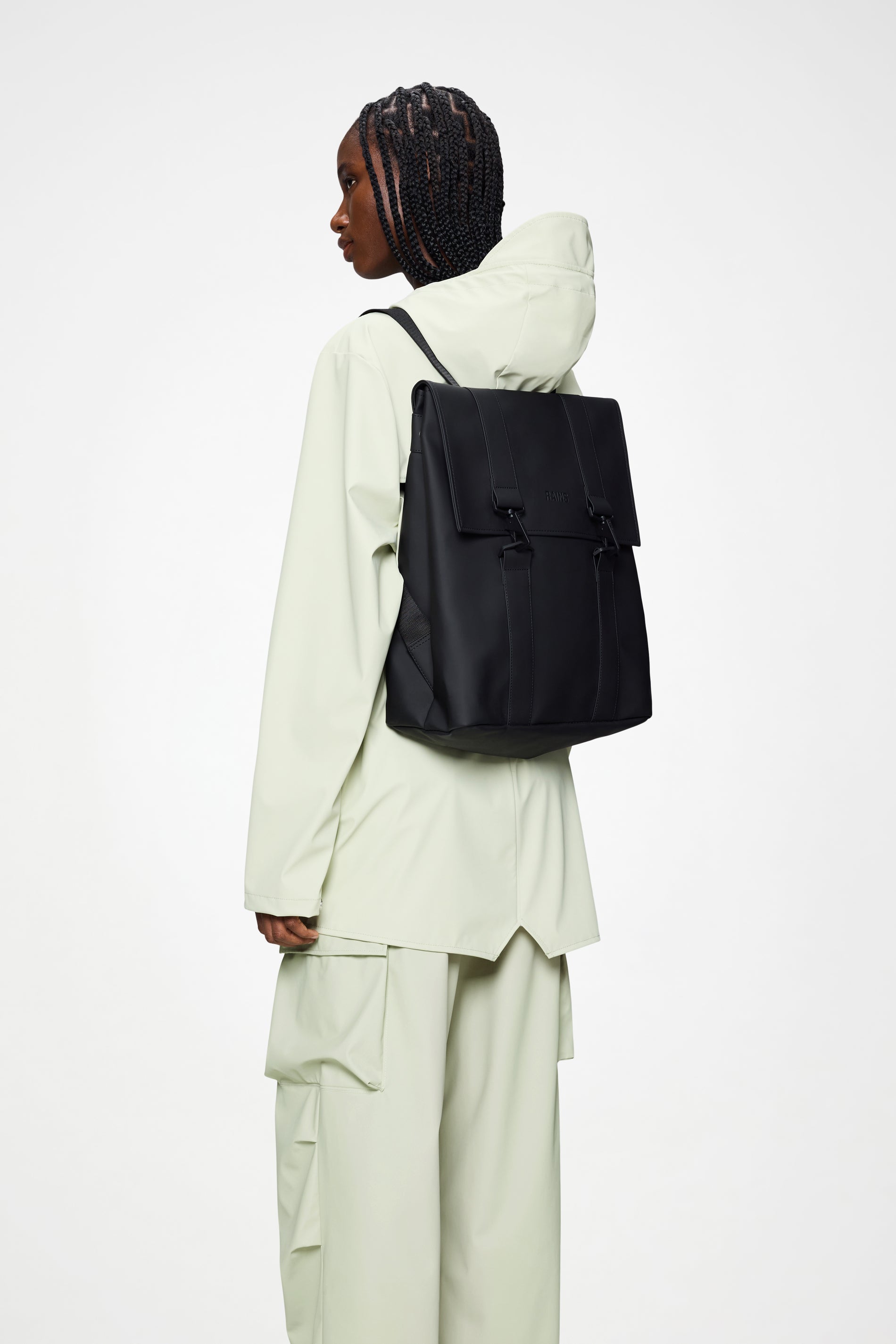 RAINS MSN Bag Black Backpack