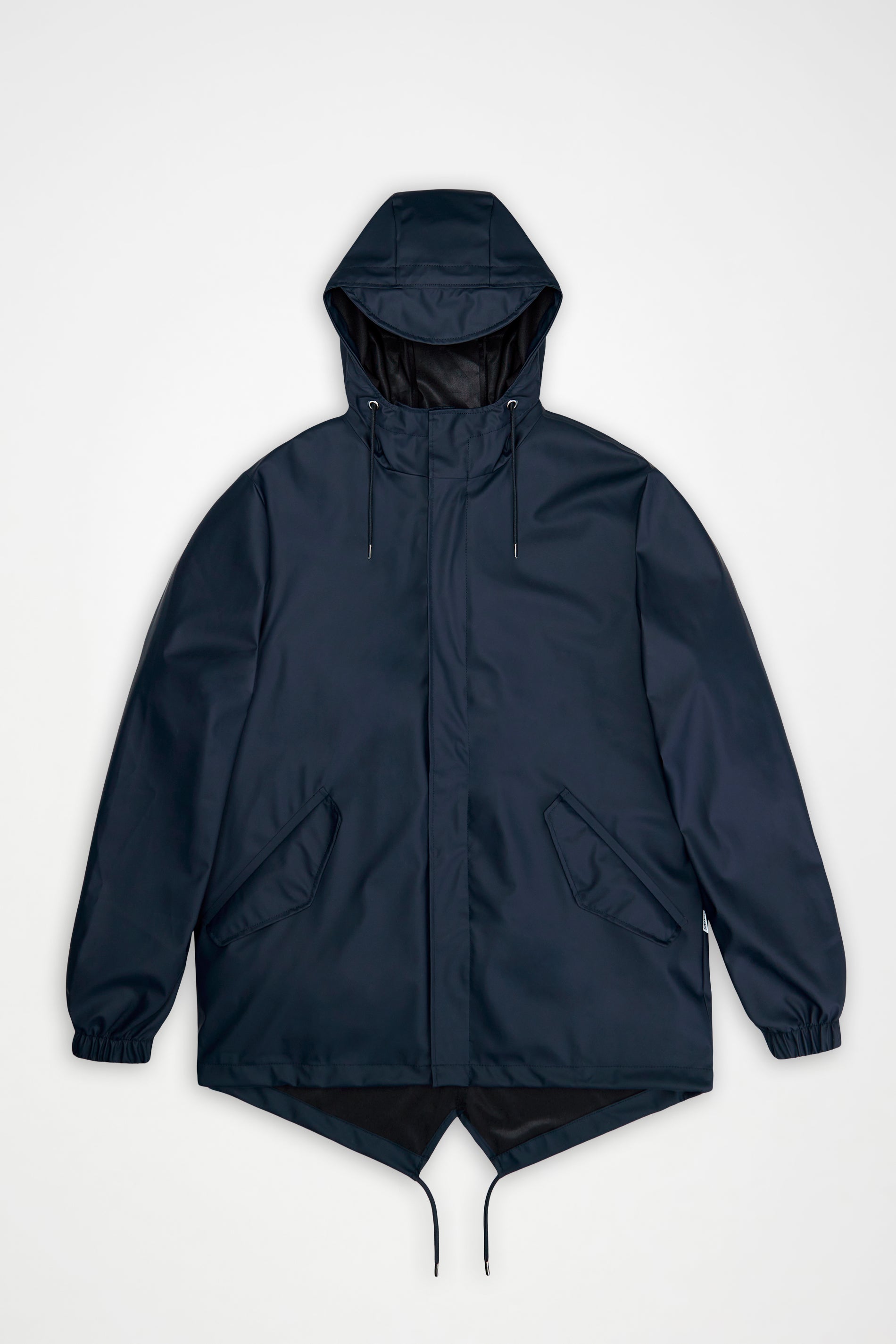 RAINS Fishtail Jacket Navy Jacket