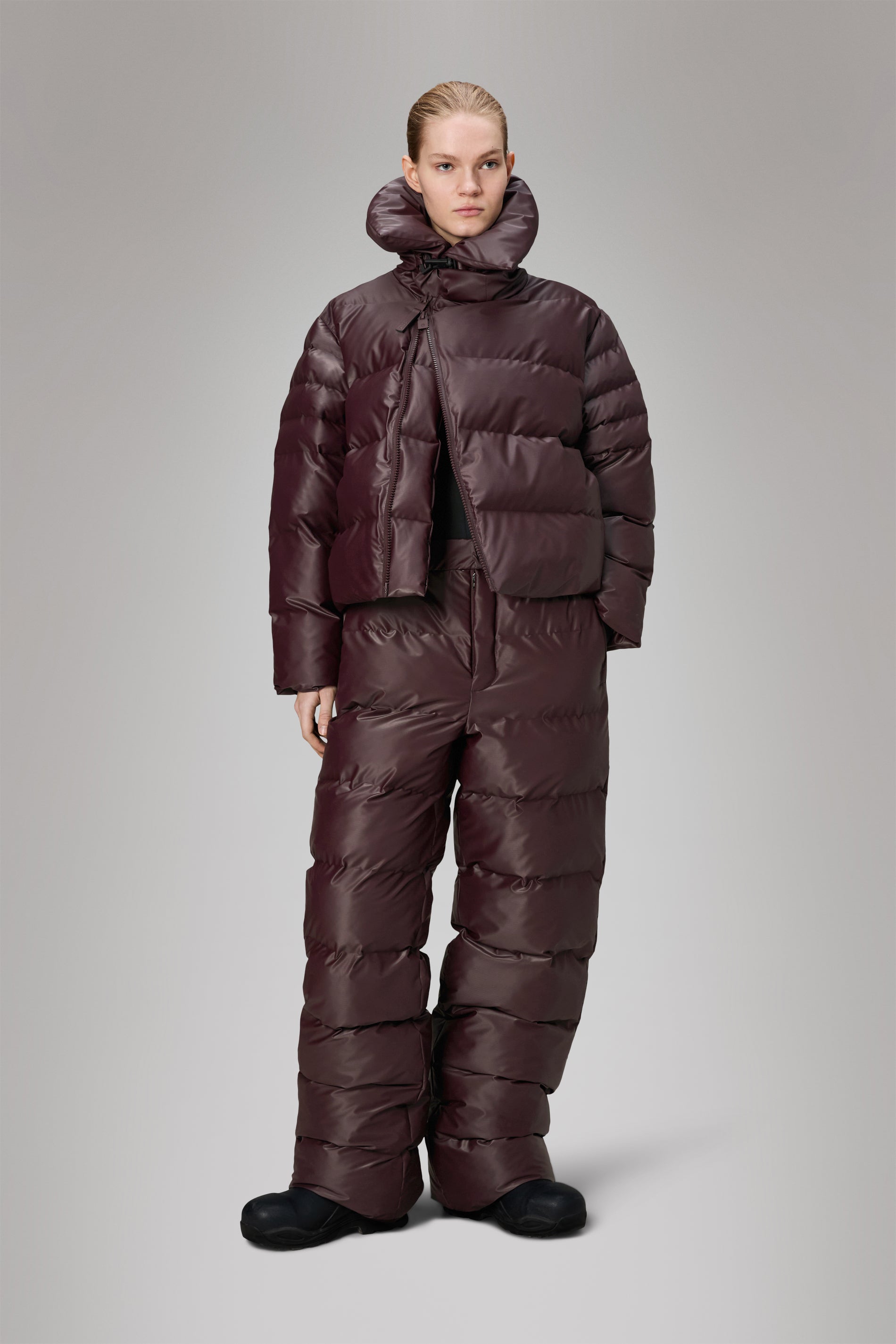 Rains Alta Vision Short Puffer Jacket Depth Jacket