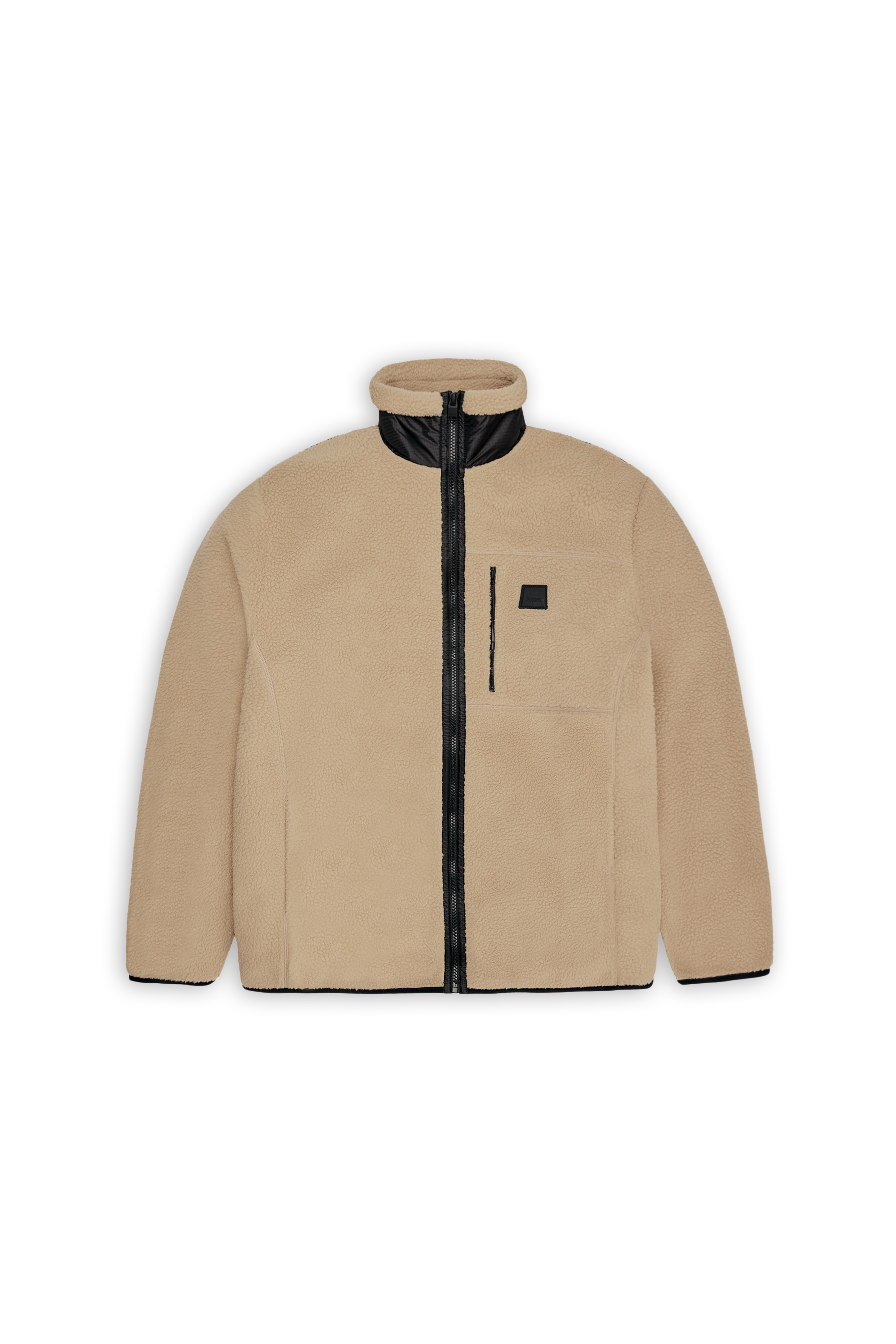 Rains Yermo Fleece Jacket Beige Jacket