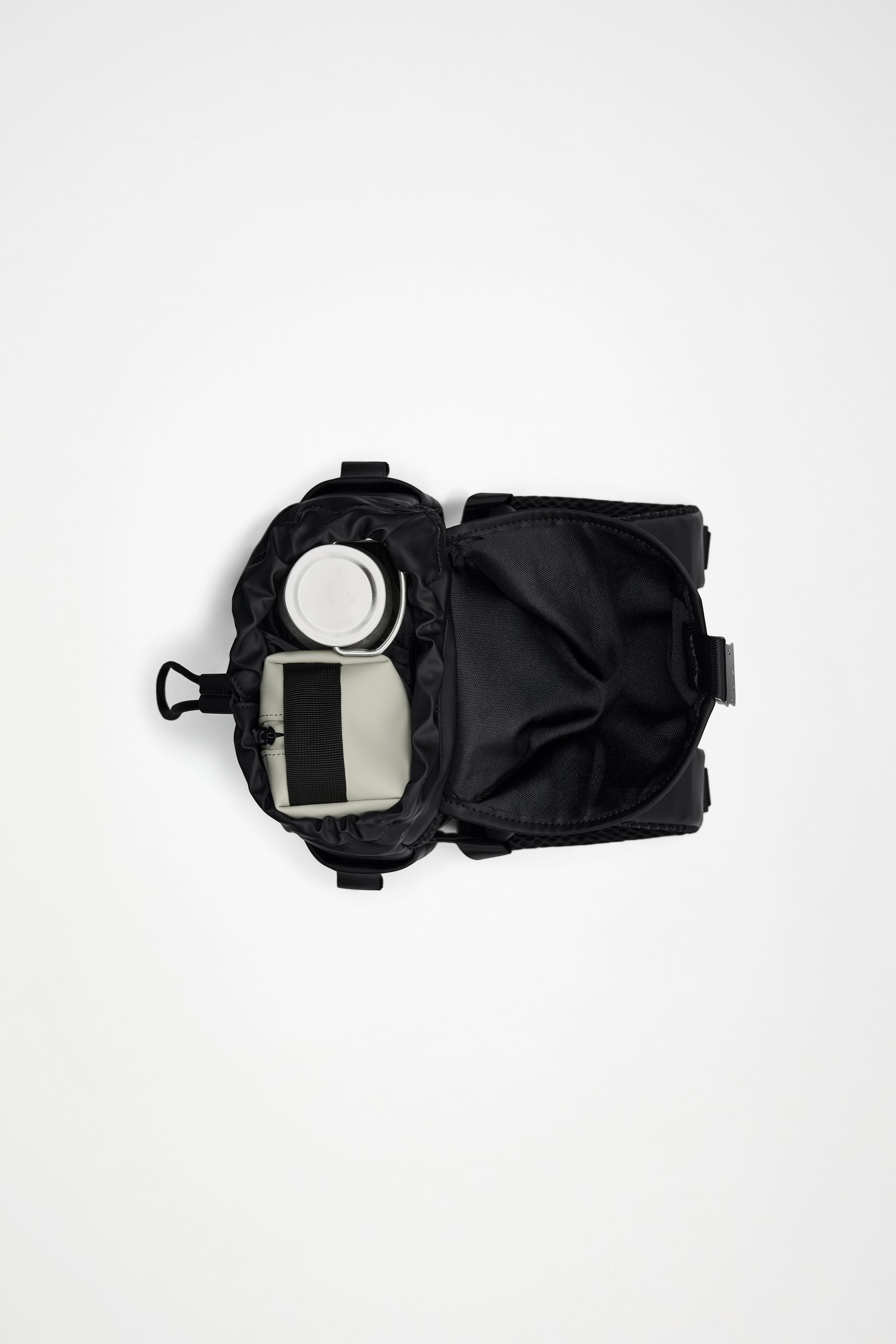 RAINS Valera Bucket Backpack Mini Black Backpack