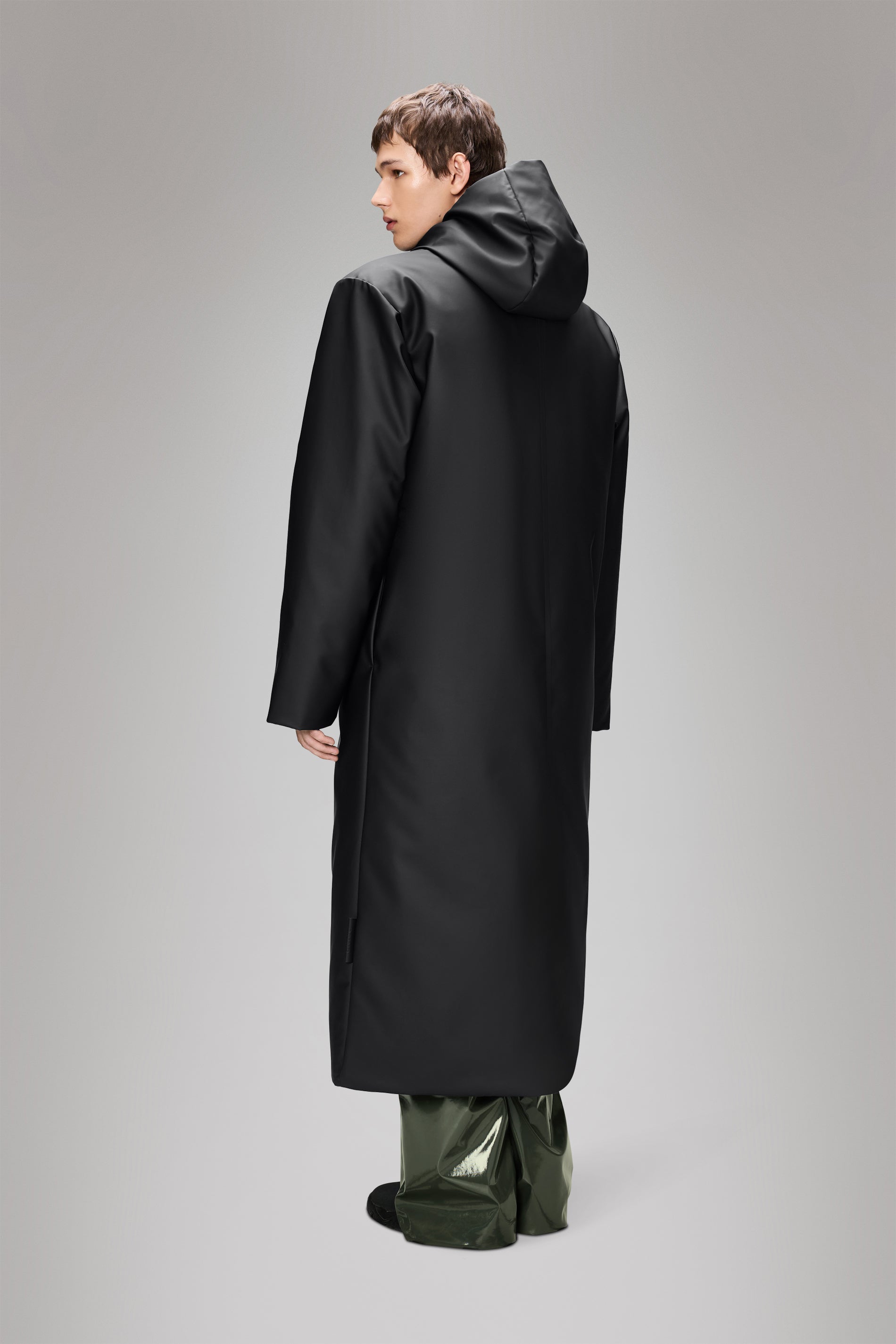 RAINS Nome Vision Longest Jacket Black Jacket