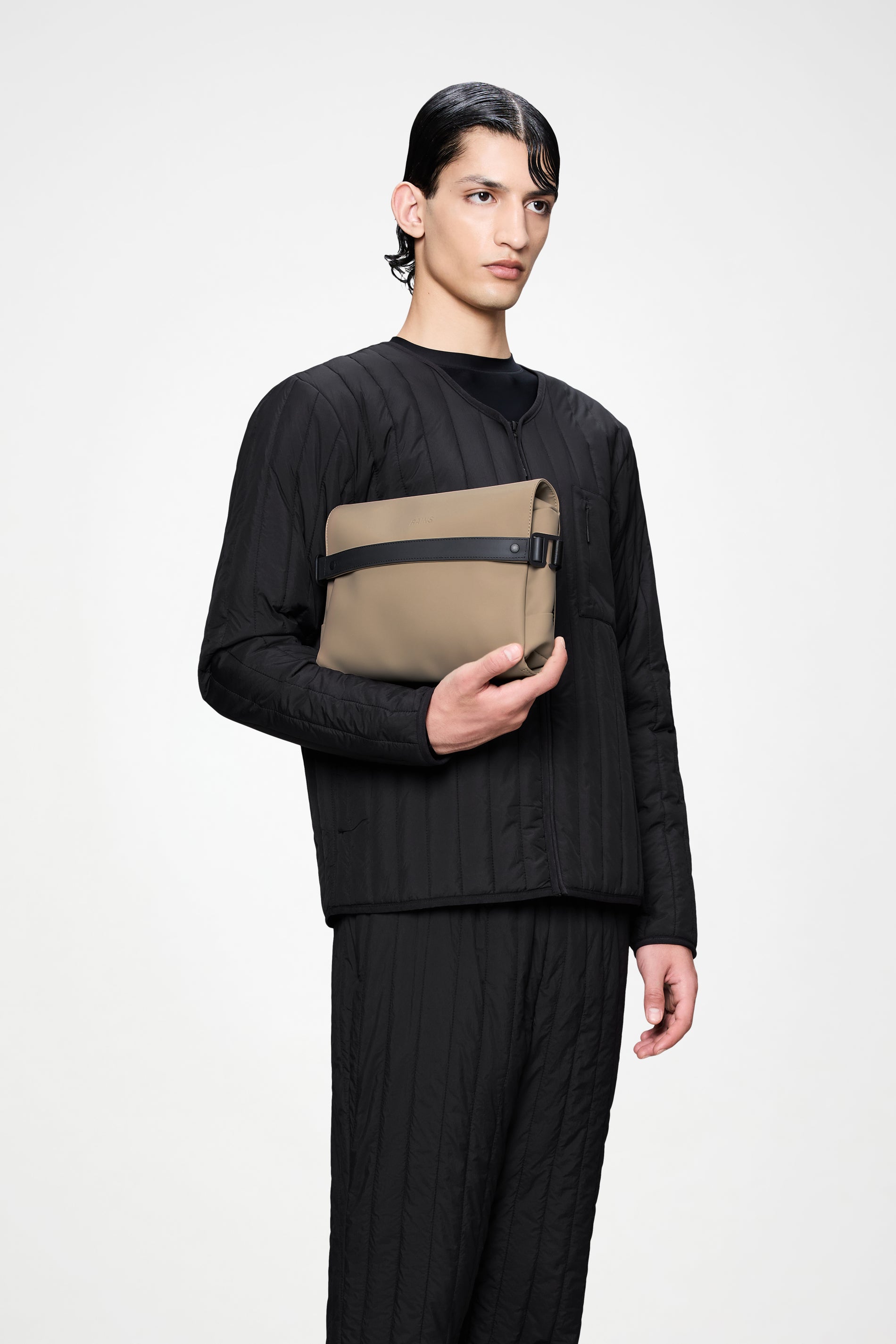 RAINS OTG Wash Bag Beige Wash Bag