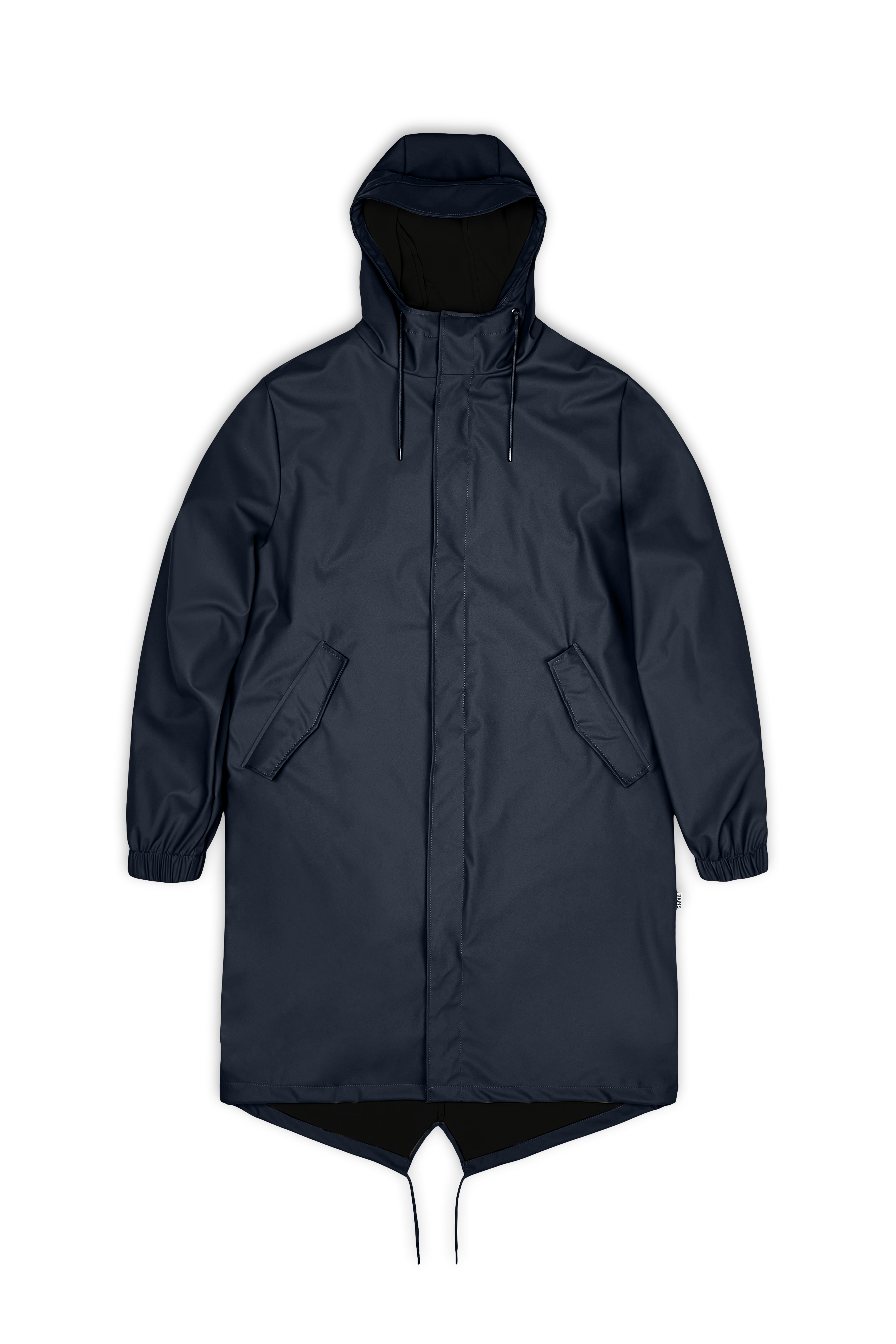 RAINS Fishtail Parka Navy Jacket
