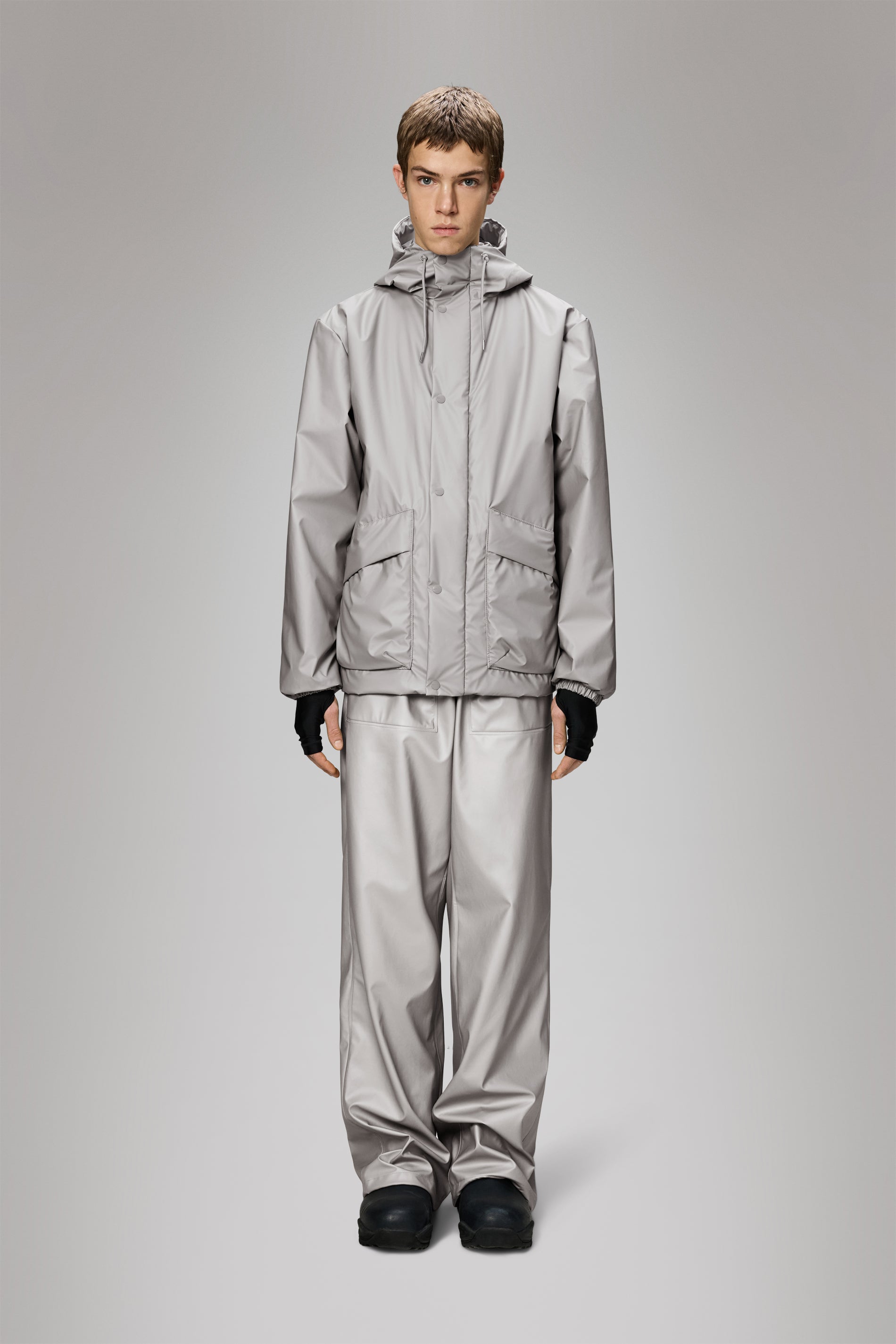 RAINS Lohja Insulated Cargo Jacket Nimbus Jacket