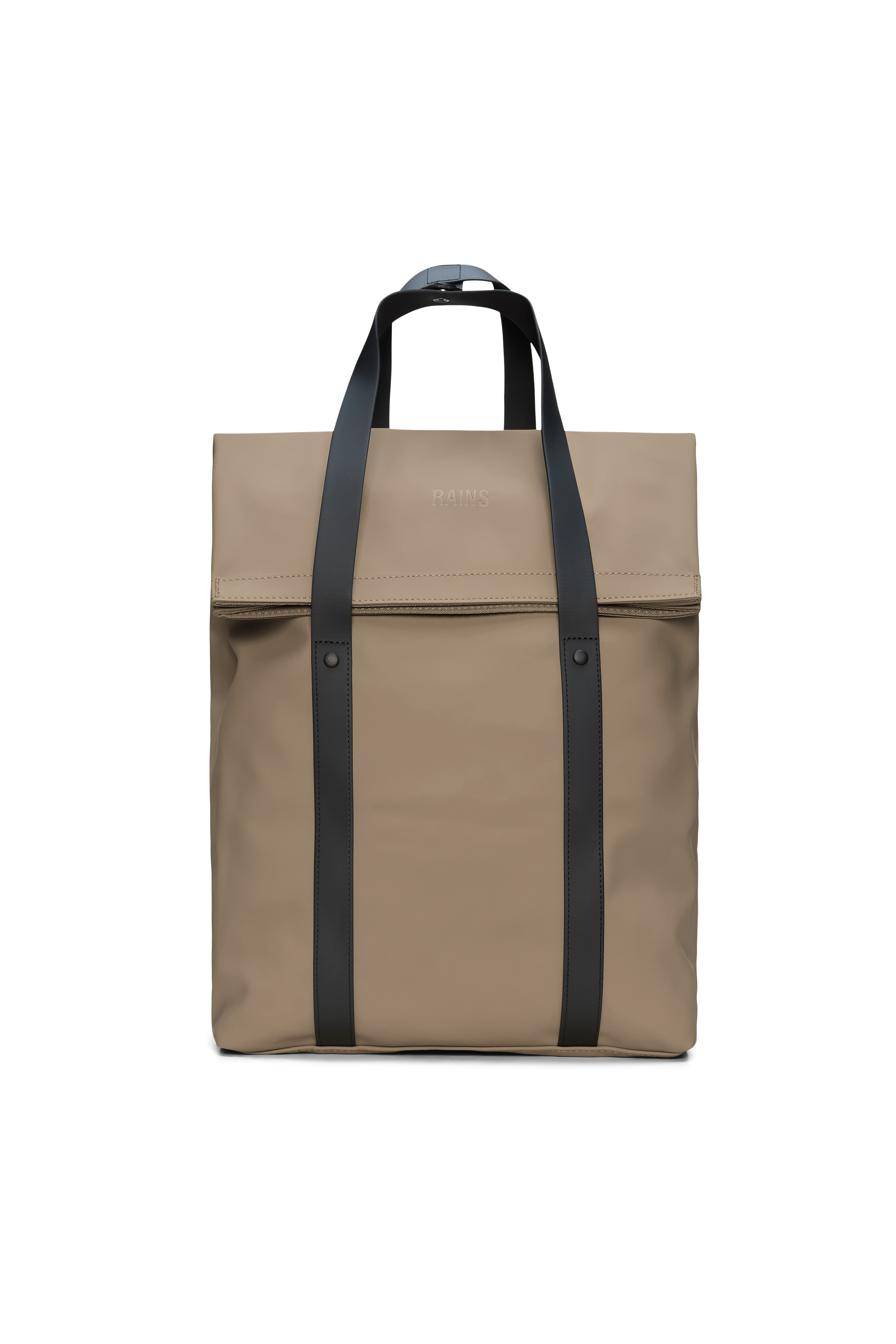 RAINS 2 Way Tote Backpack Beige 23L H58 x D12 x W33 cm Backpack