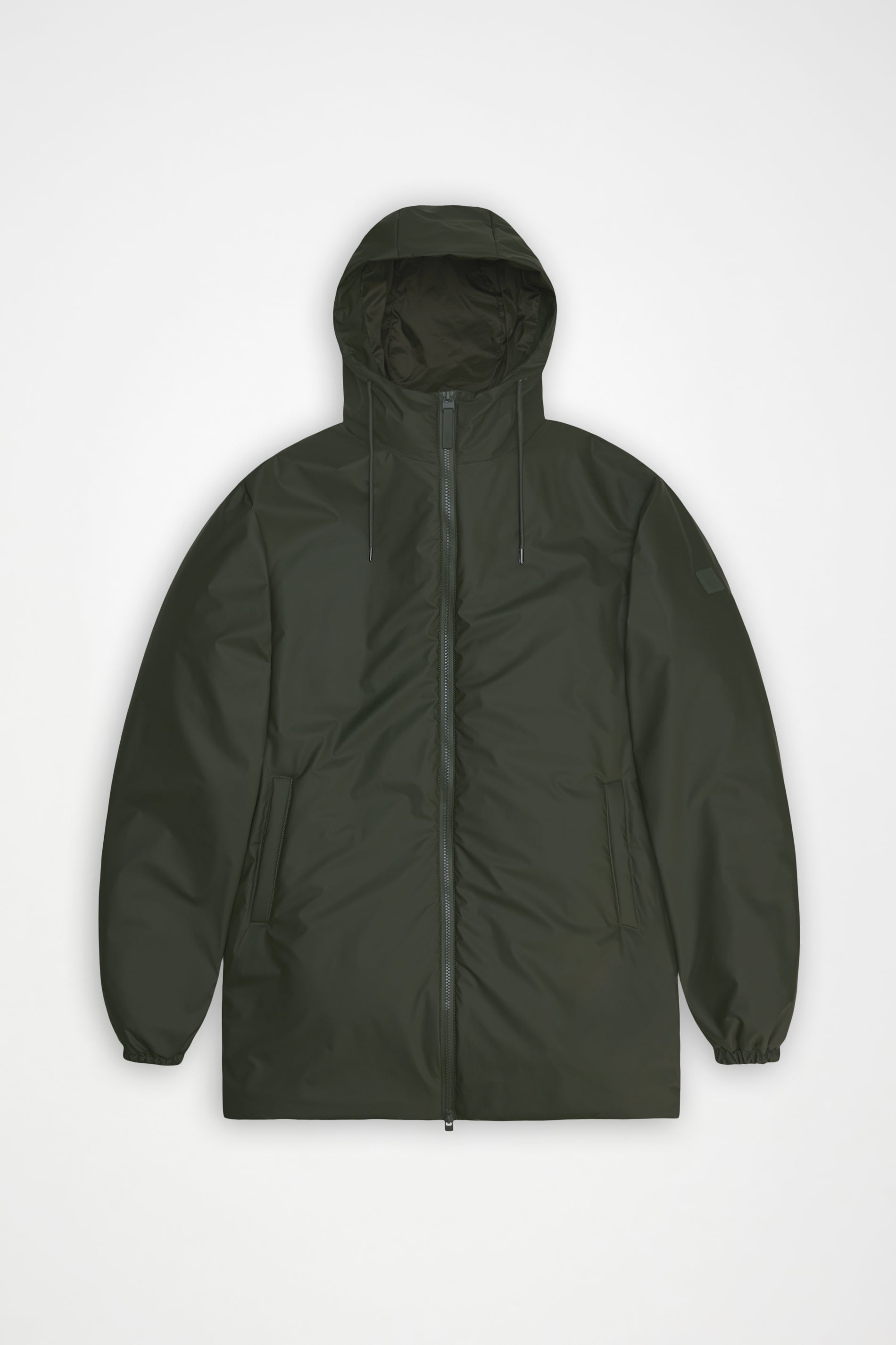 RAINS Lohja Long Insulated Jacket Green Jacket
