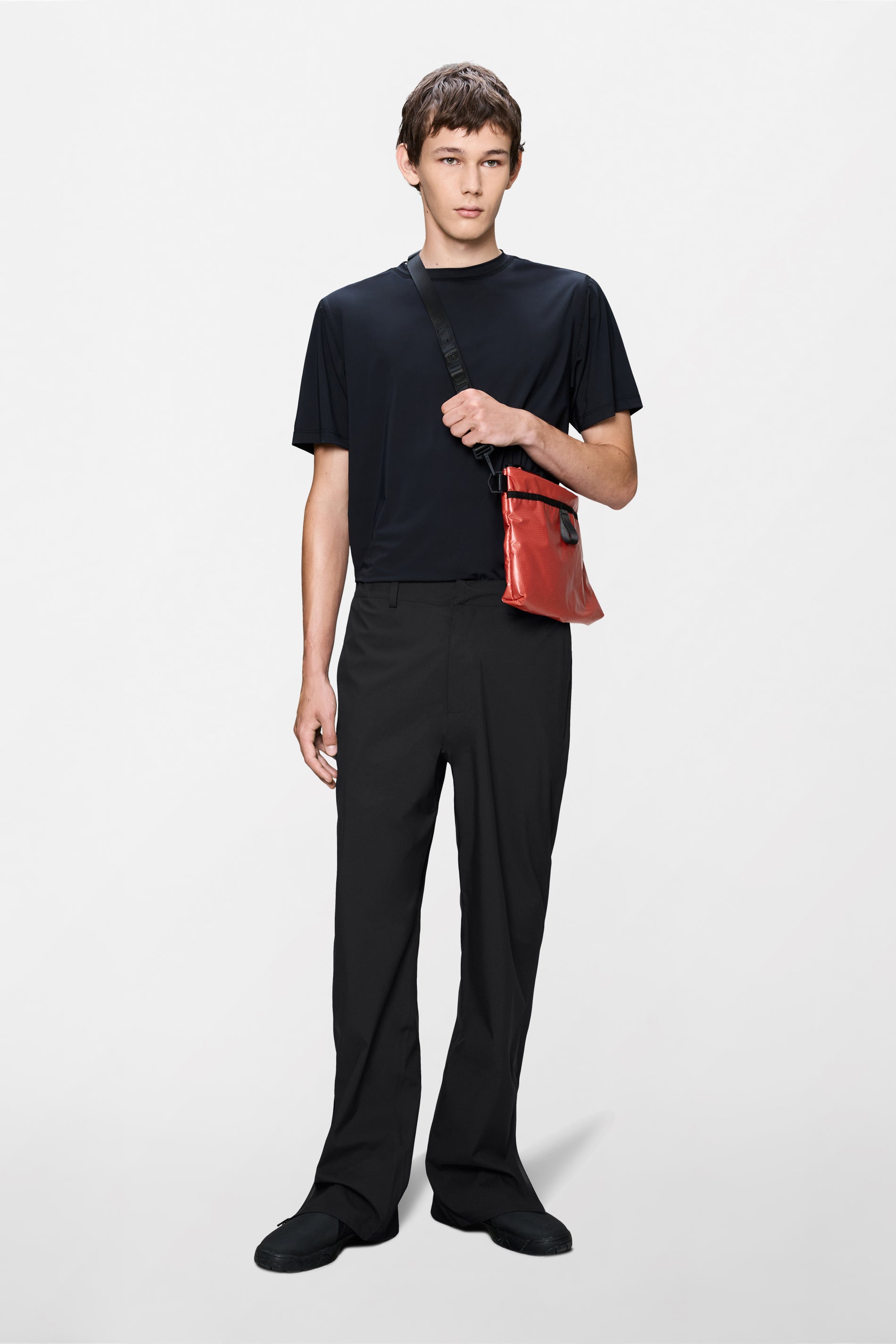 RAINS Suva Hardshell Pants Regular Black Pants