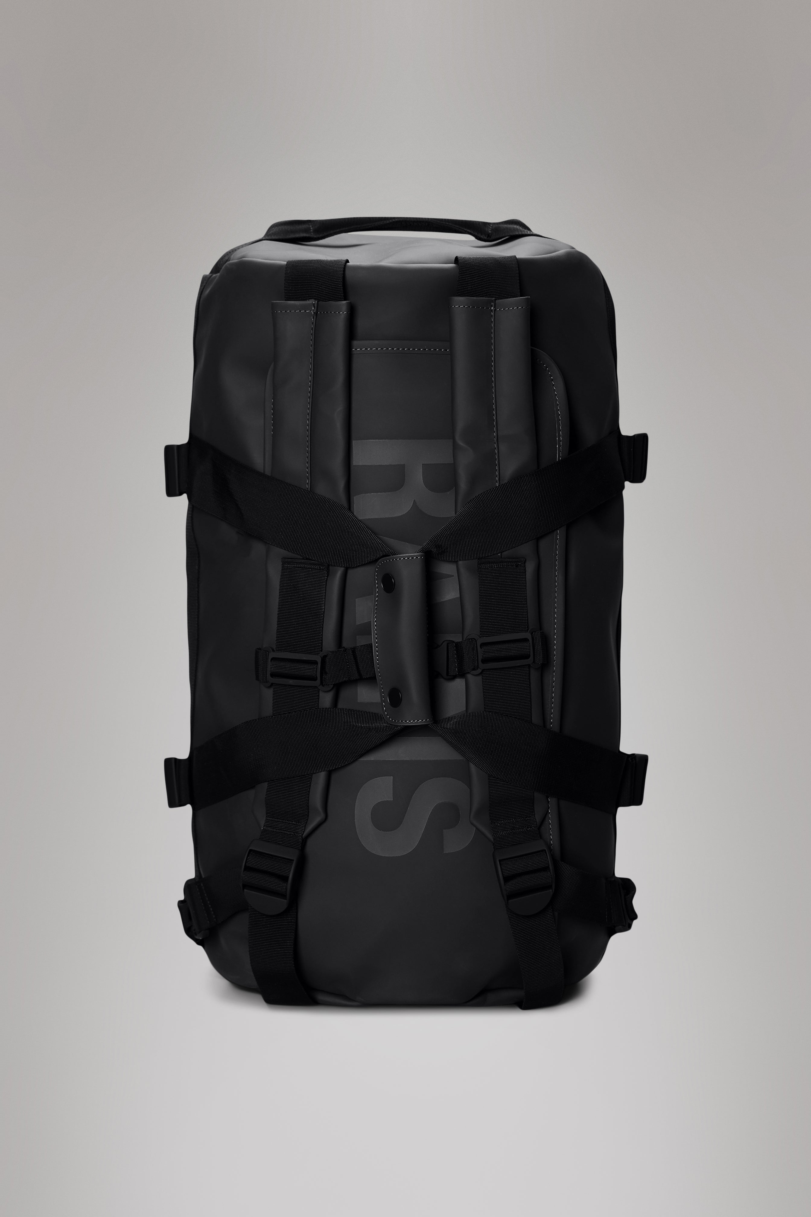 RAINS Texel Duffel Bag Black Duffel